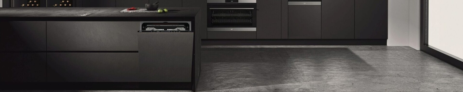 Integrated dishwasher