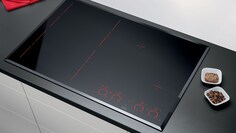 L'elegante piano cottura MaxiSense® Pure