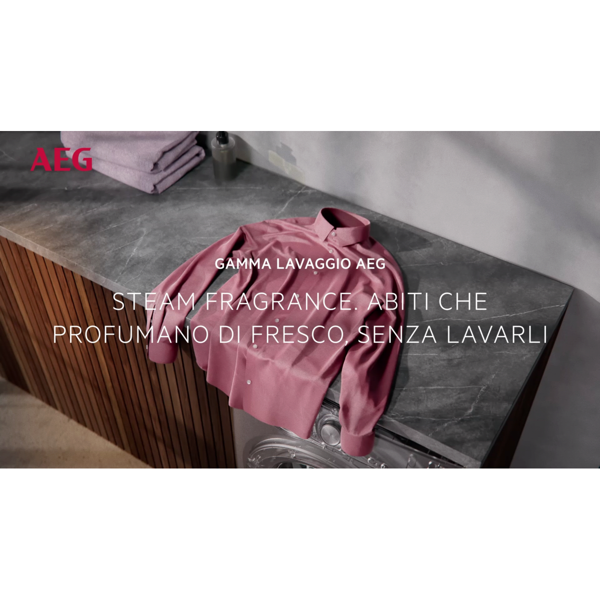 AEG - 9 kg washing machine - LR9H96CBS