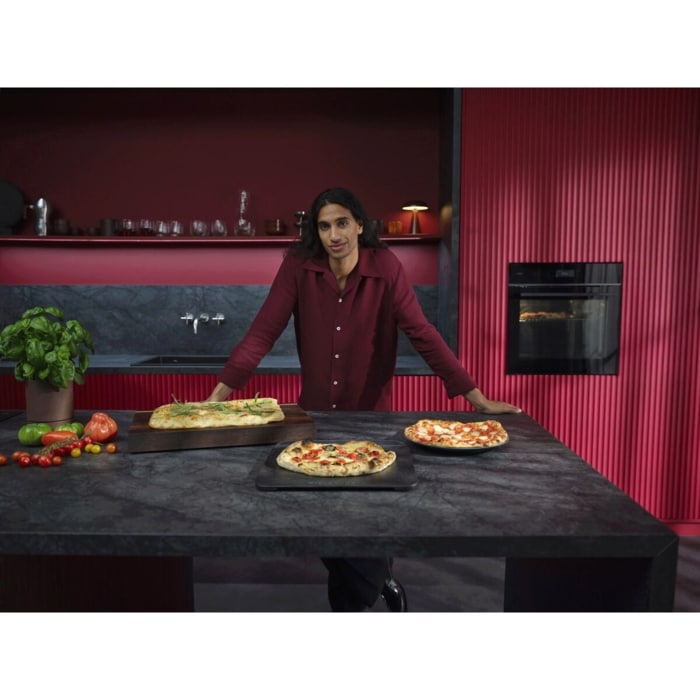 The Pizza Expert oven: Pizza approved by Italian Pizza experts.