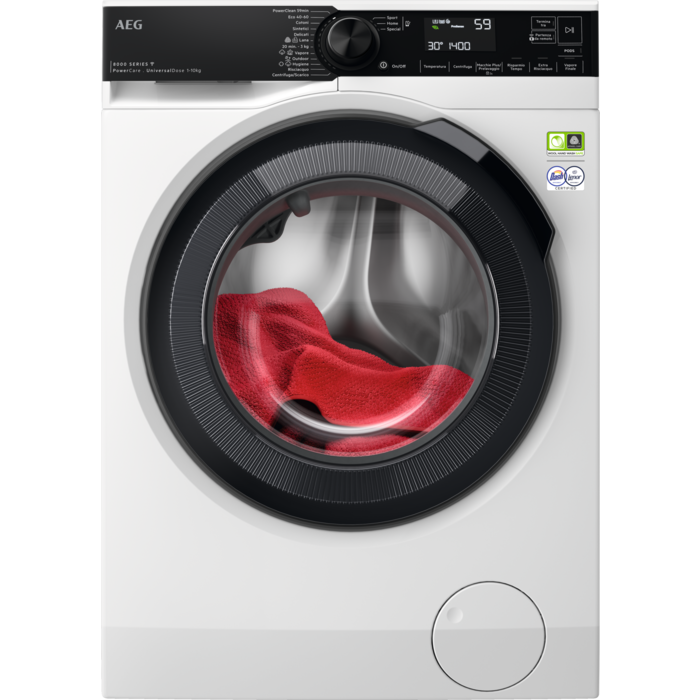 AEG - 10 kg washing machine - LR8H14ABY