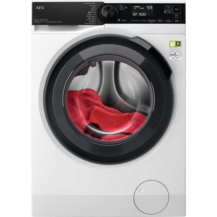 AEG - 8 kg washing machine - LR8H86CBY