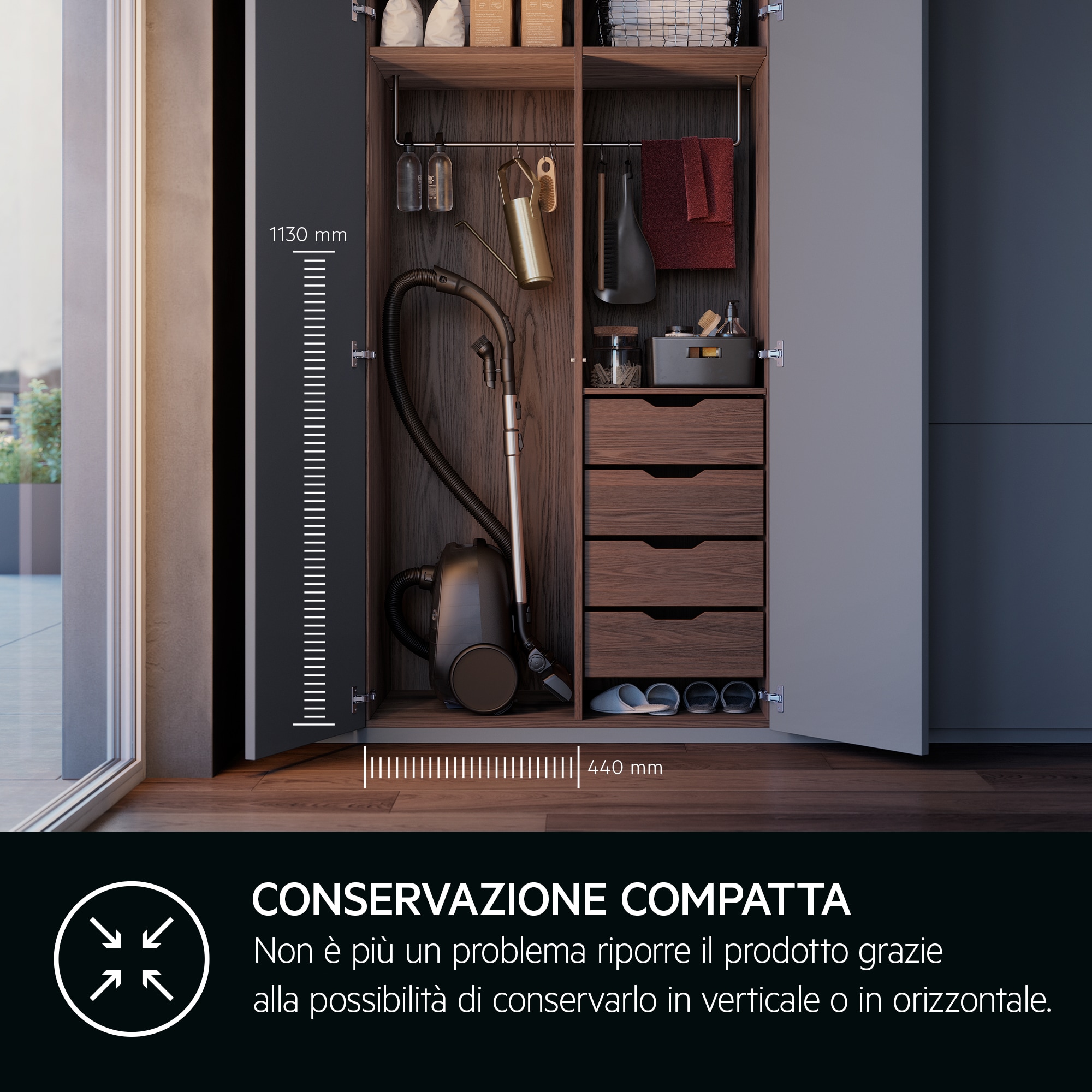 AEG - Aspirapolvere con sacco - AB61H6SW