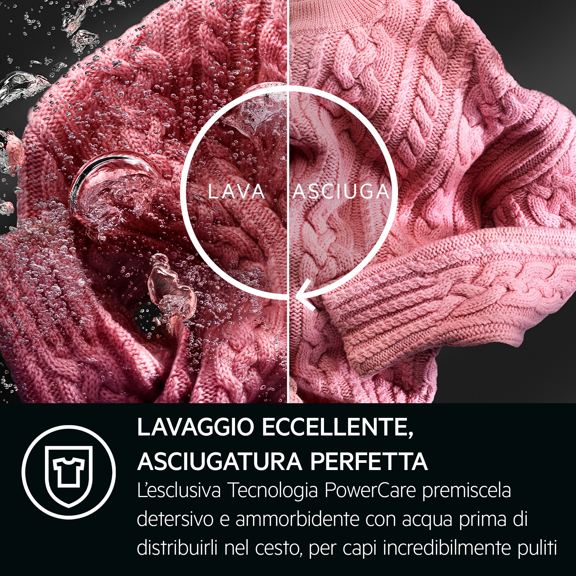 AEG - Lavasciuga a libera installazione - LWR8T166YAB