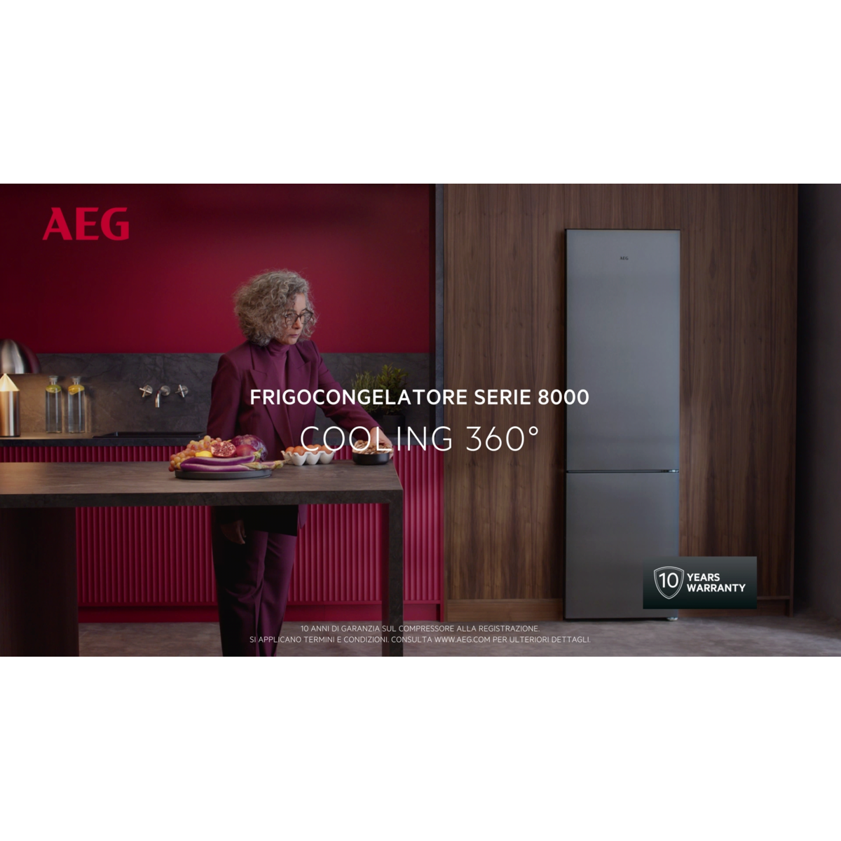 AEG - Frigocongelatori a libera installazione - ORC8M361CL