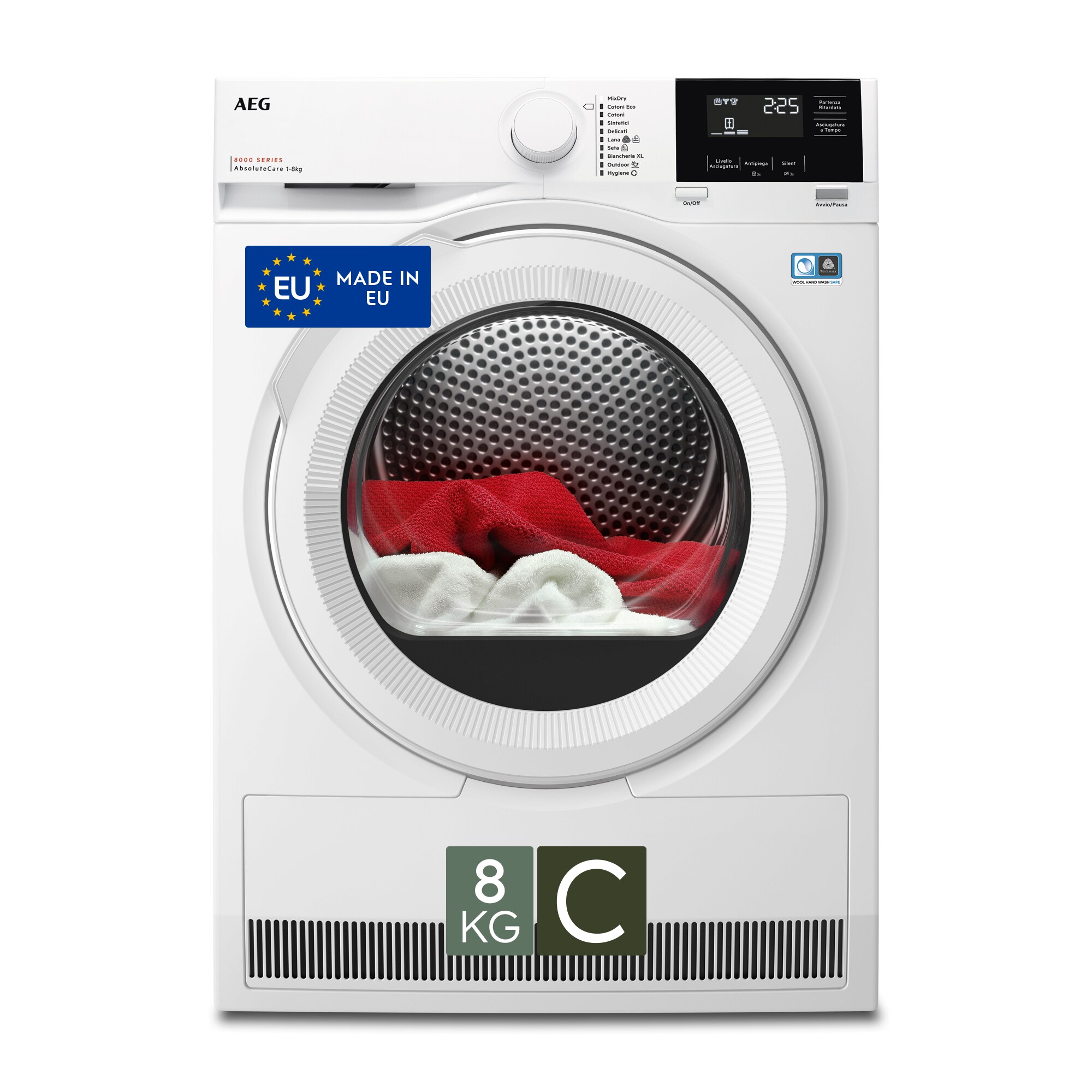 AEG - Asciugatrici a pompa di calore - TR8G83GW