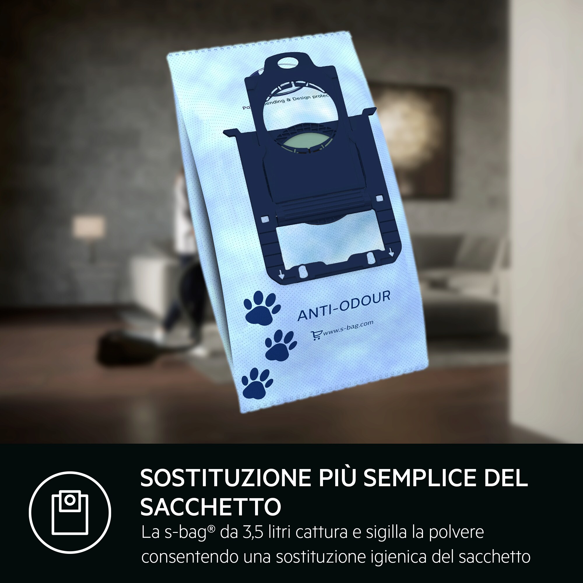 AEG - Aspirapolvere con sacco - VX82-1-2MG