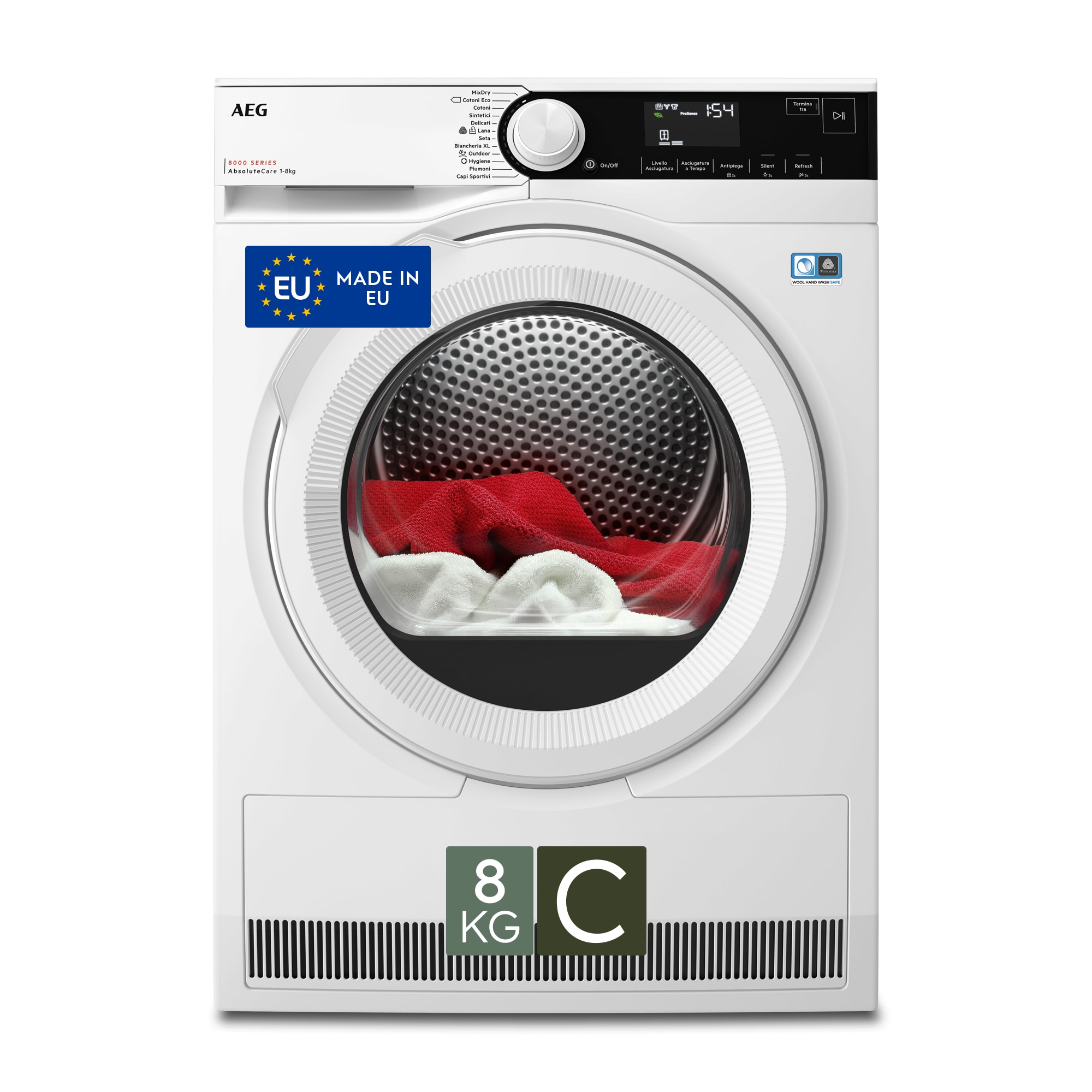 AEG - Asciugatrici a pompa di calore - TR8D83GW