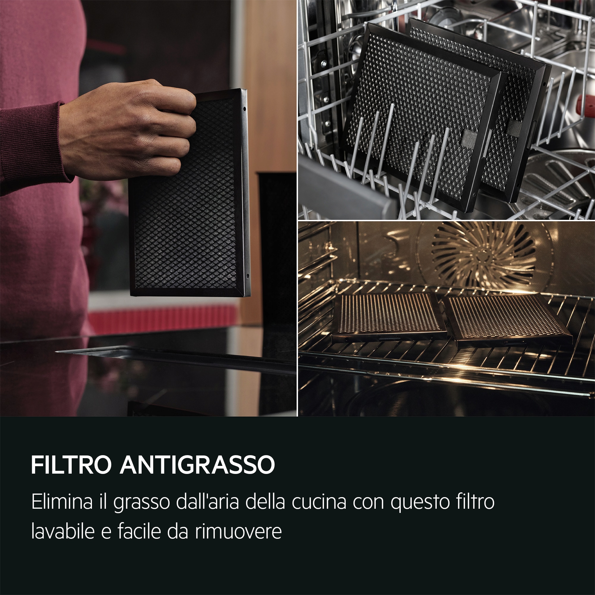 AEG - Combinazione Piano Cappa - TH84CB03FB