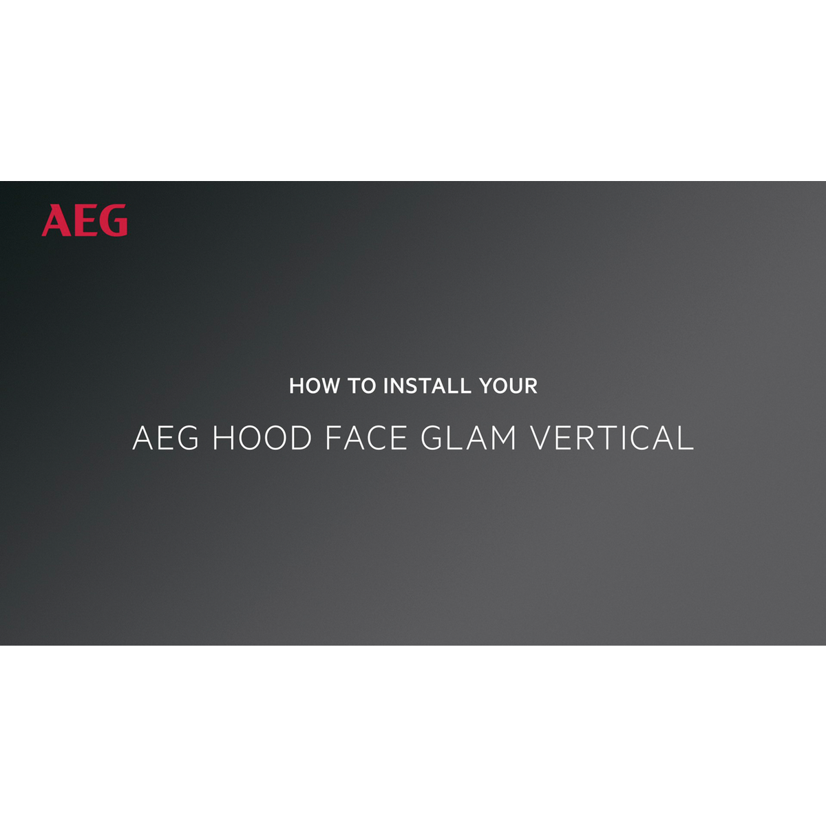 AEG - 90 cm cooker hood - DVK5971HR