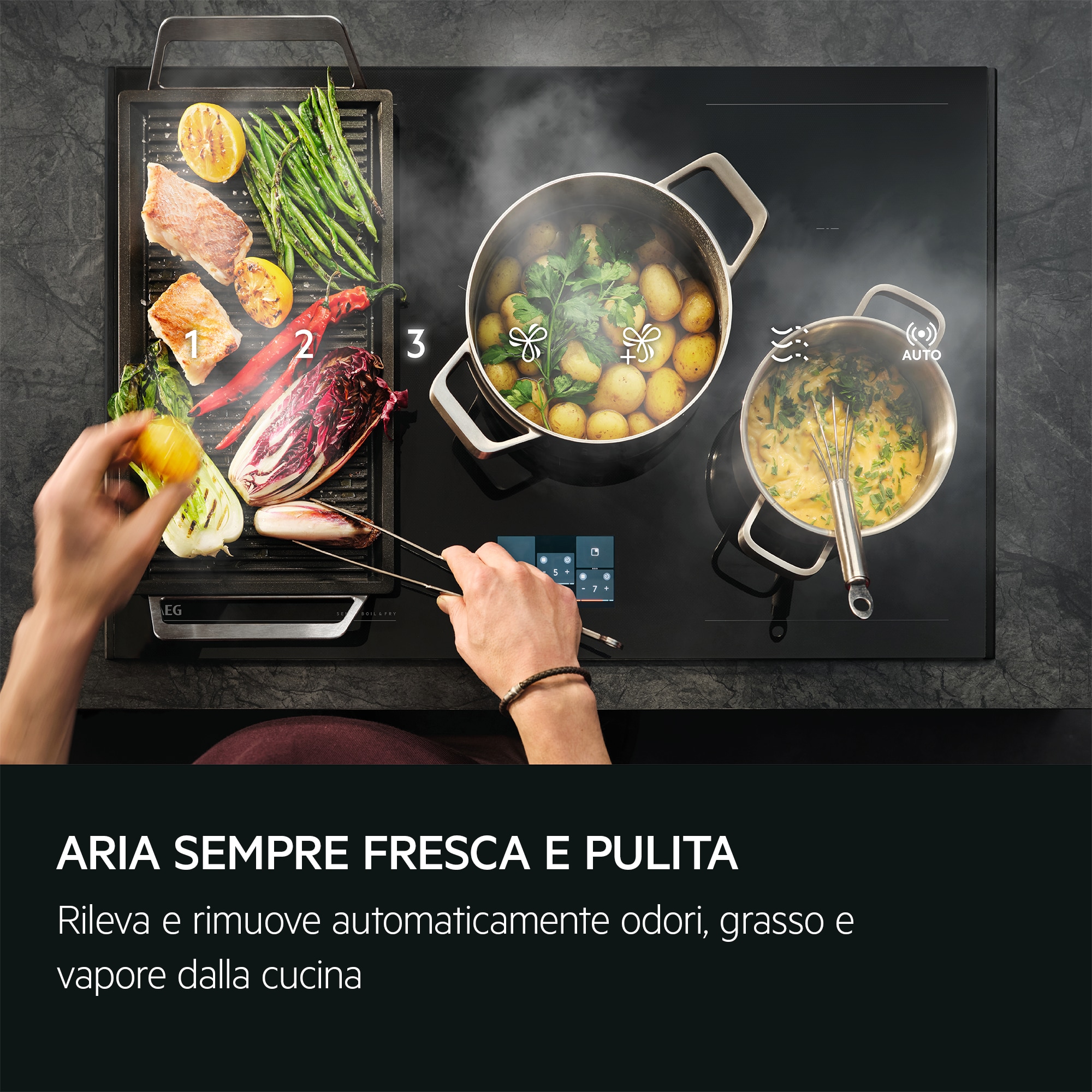 AEG - Cappe integrate totali - NDG969AB