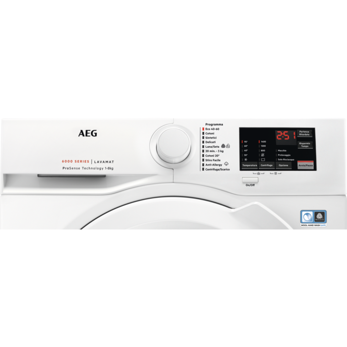 AEG - Lavatrici a carica frontale - L6FBI48W
