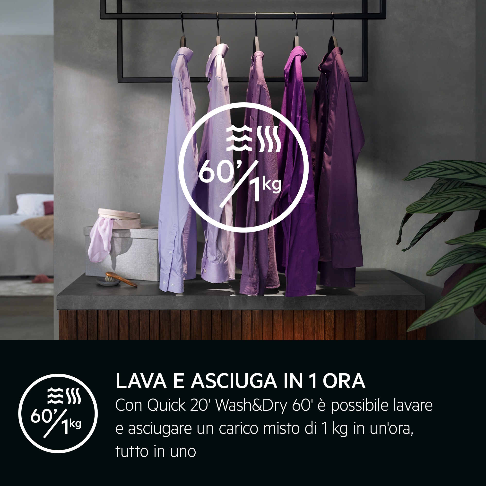 AEG - Lavasciuga da incasso - L7WEE84BI