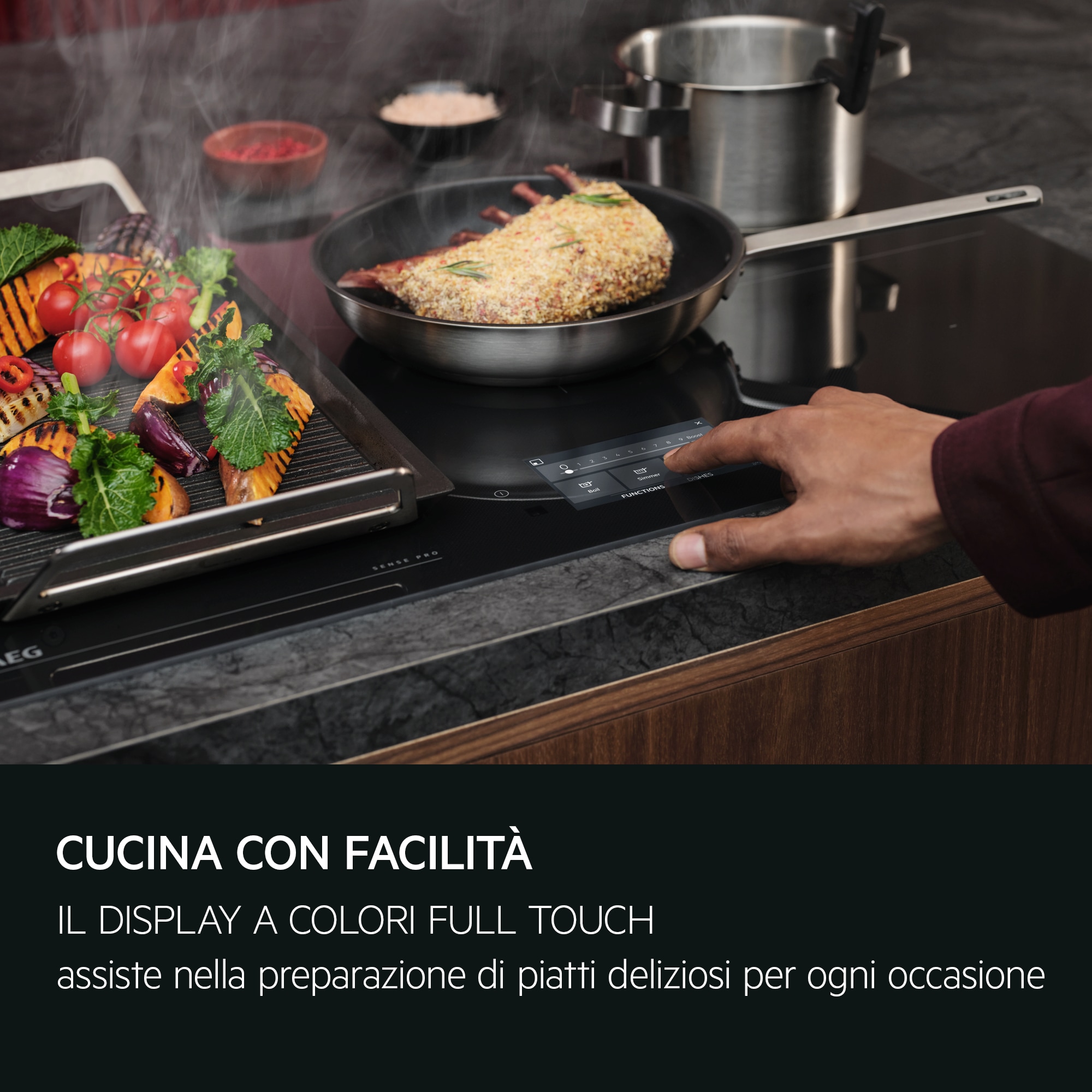 AEG - Combinazione Piano Cappa - PE9000B80