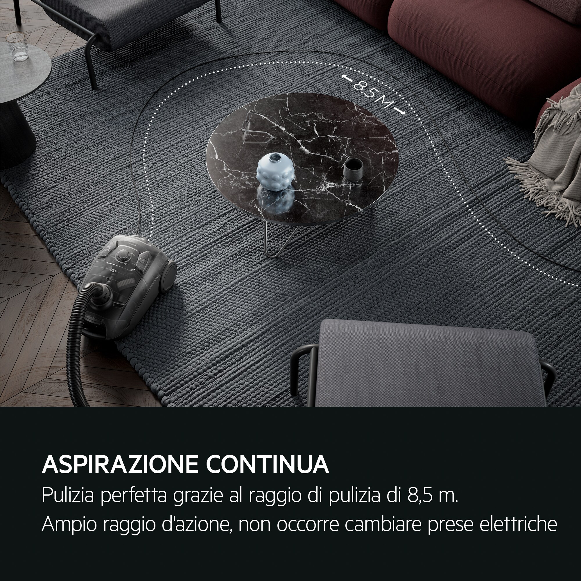 AEG - Aspirapolvere con sacco - AB51A3DG