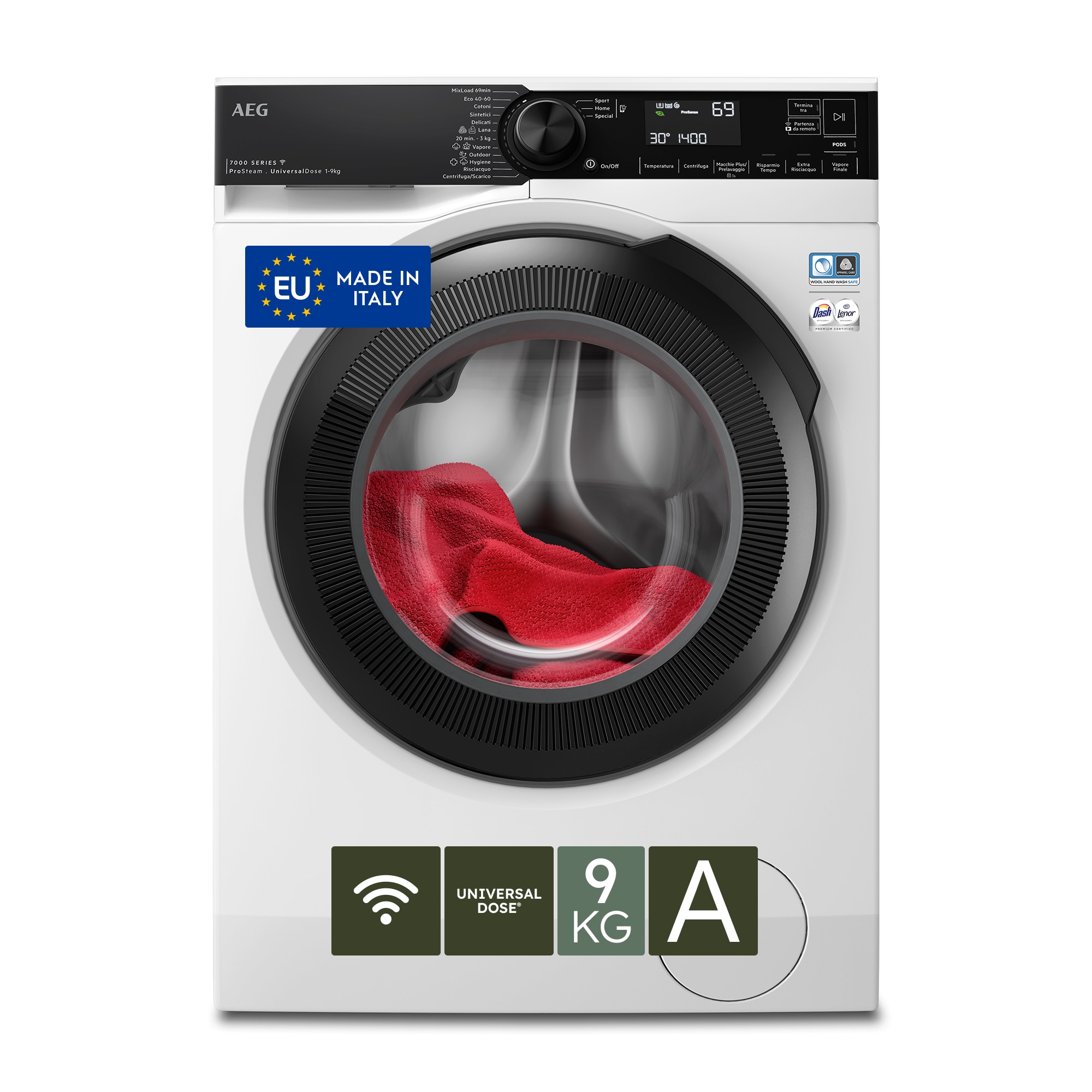 AEG - Lavatrici a carica frontale - LR7HEU94BY