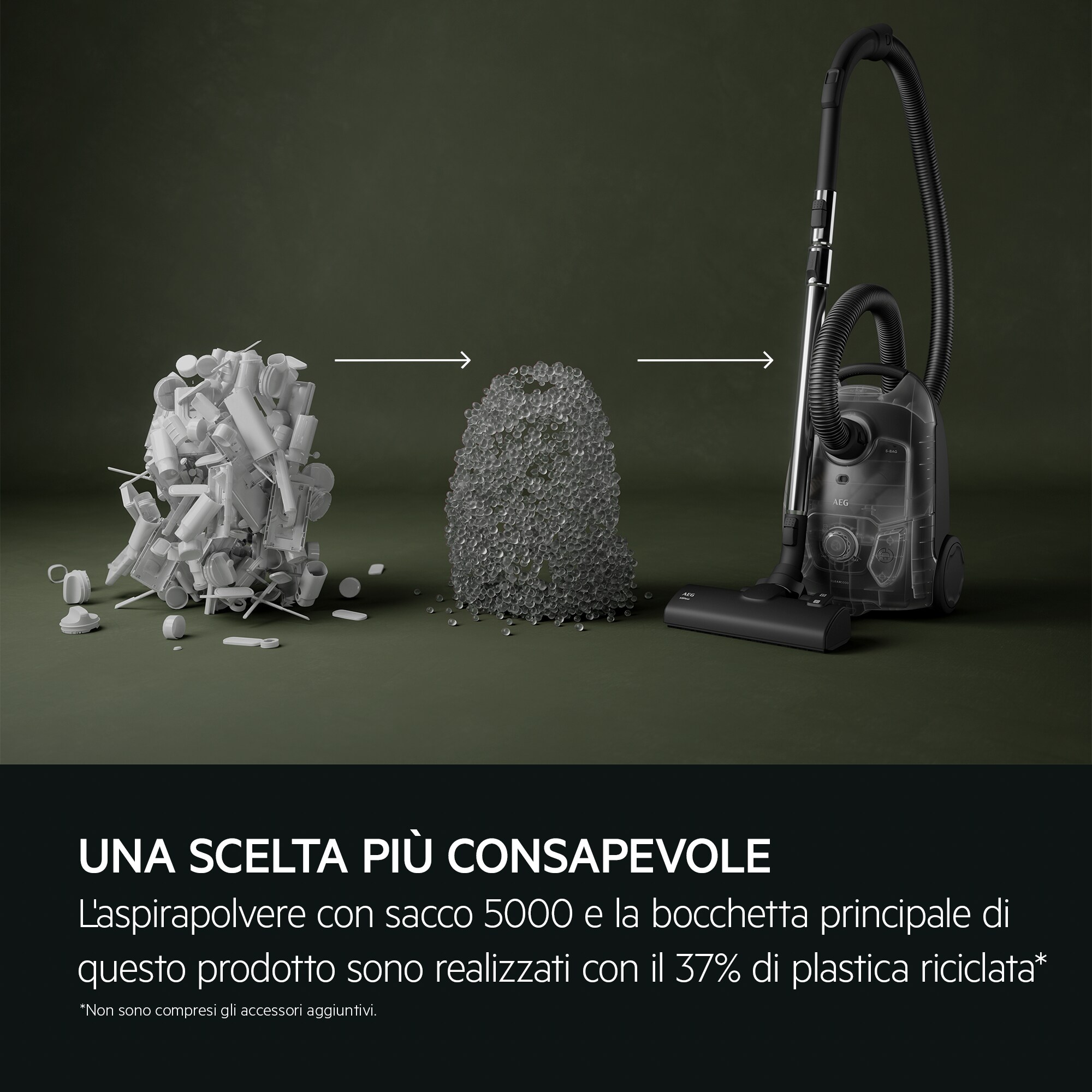 AEG - Aspirapolvere con sacco - AB51A3DG