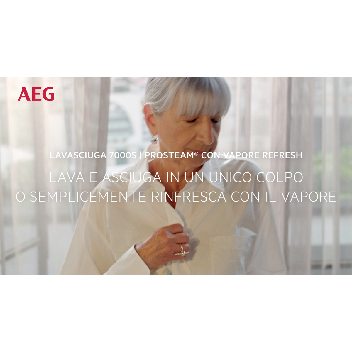 AEG - Lavasciuga a libera installazione - LWR7D966OB