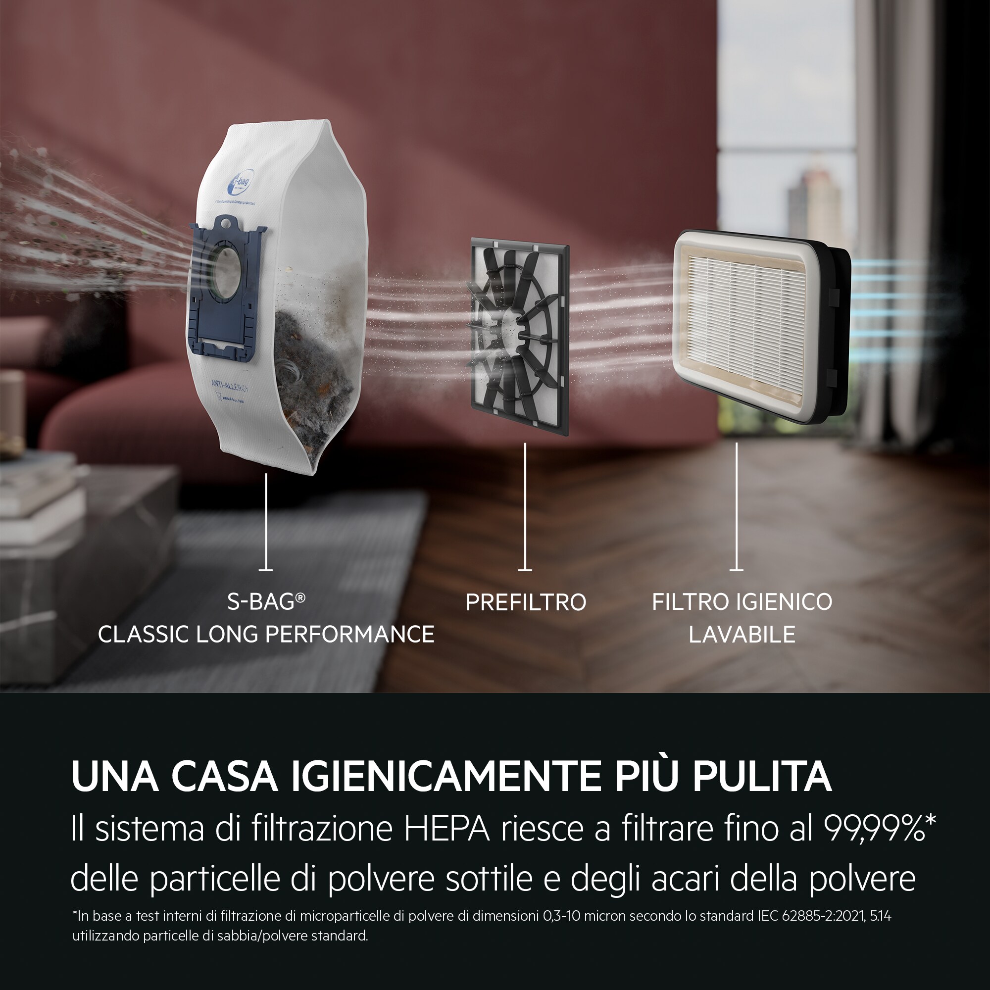 AEG - Aspirapolvere con sacco - AB51A3DG