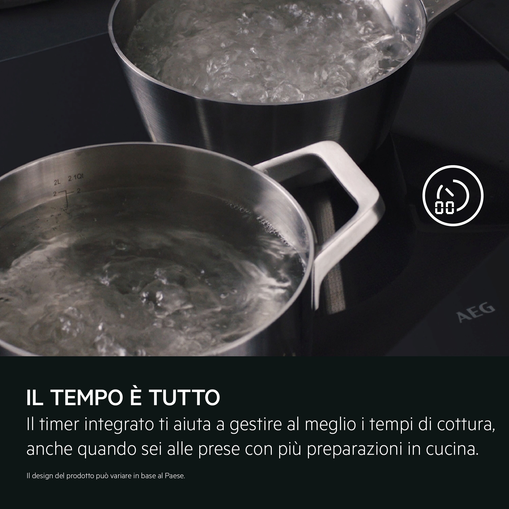 AEG - Piani cottura ad induzione - IKE84443FW