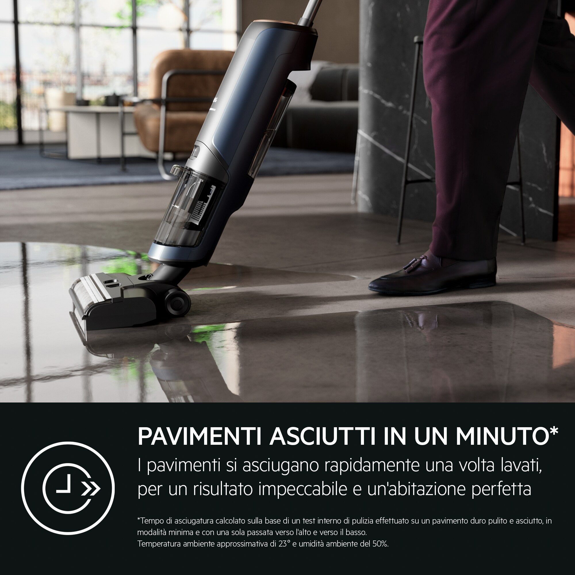 AEG - Wet & Dry Cordless cleaner - AW81U3DB