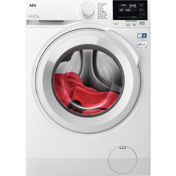 AEG - 8 kg washing machine - LR7G84BW