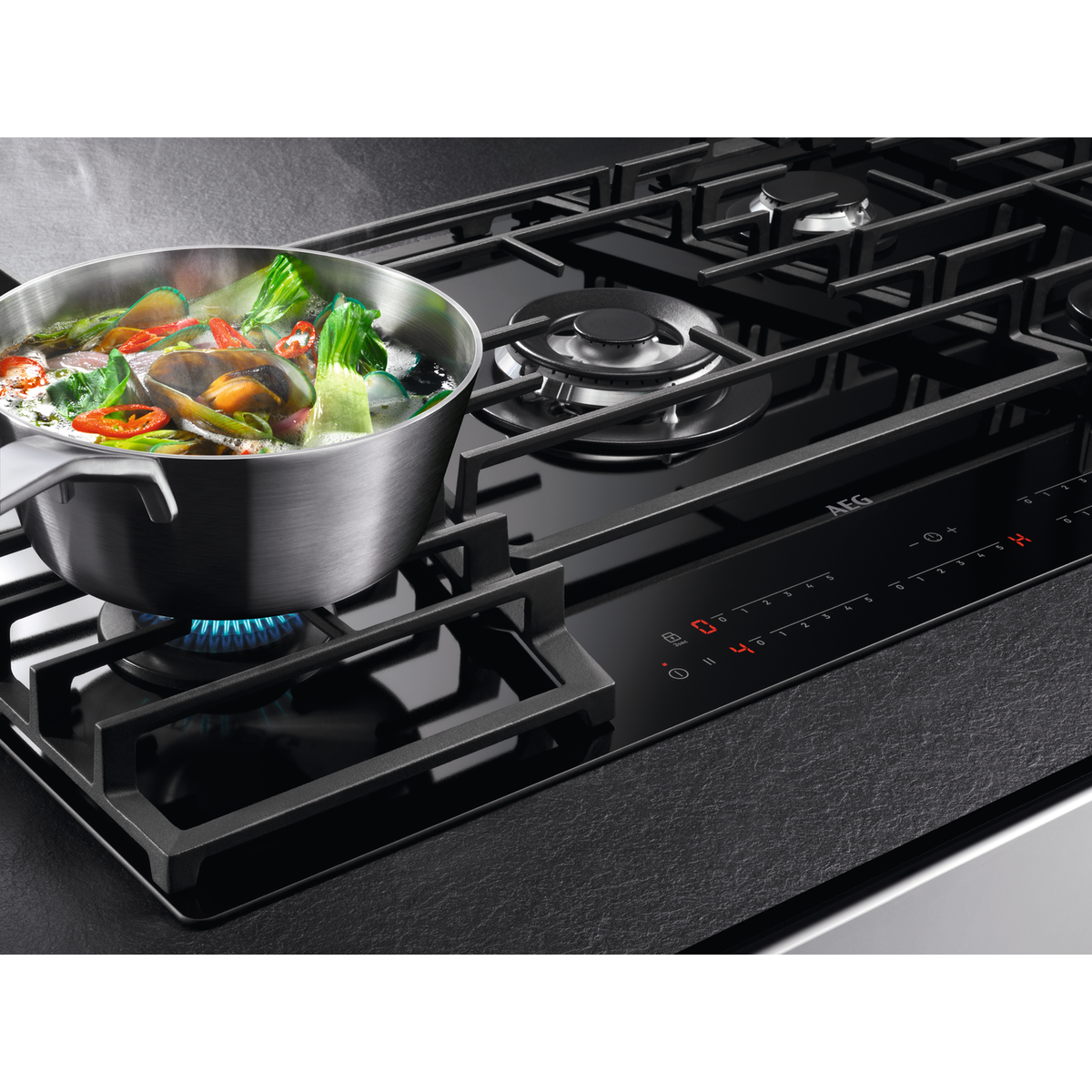AEG - Piani cottura gas - HVB95450IB