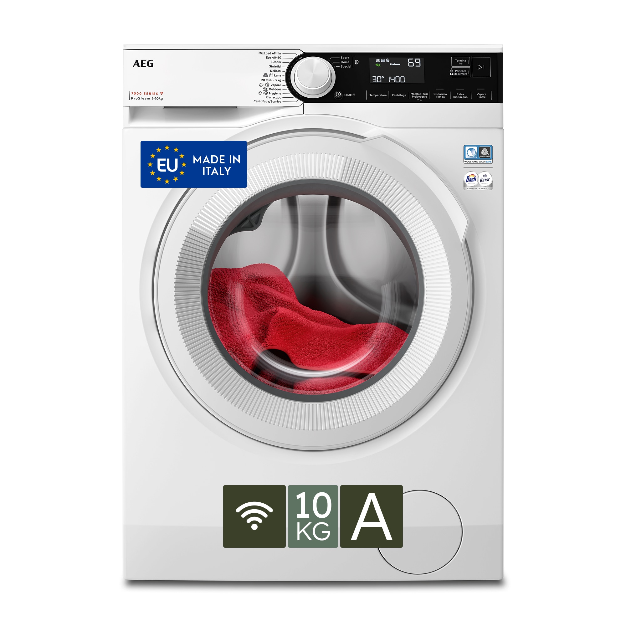 AEG - Lavatrici a carica frontale - LR7D410WY