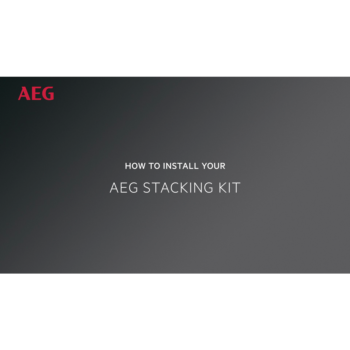 AEG - Kit di impilaggio - A1WYHSK2