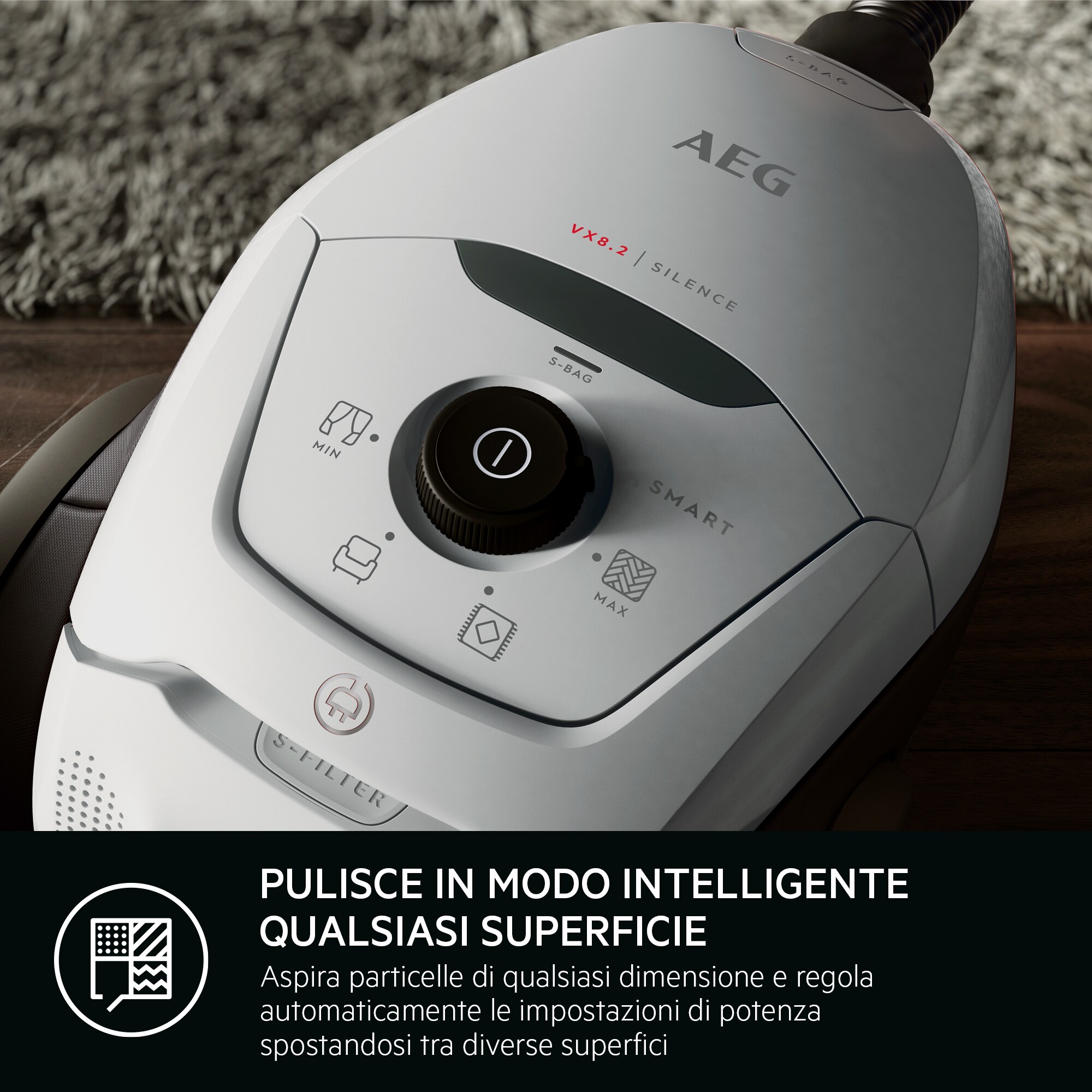 AEG - Aspirapolvere con sacco - VX82-1-2MG