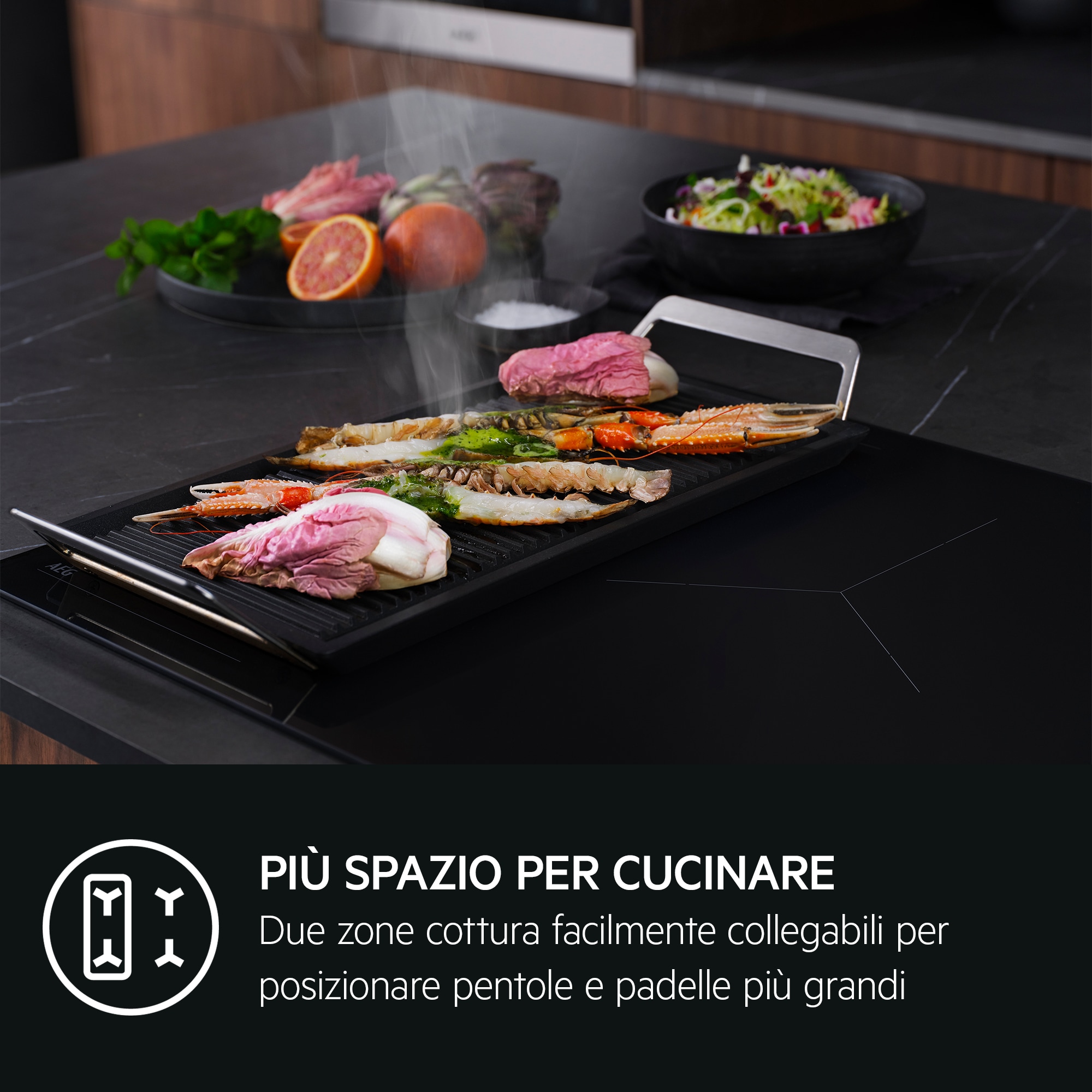 AEG - Piani cottura ad induzione - NIK85M30AZ