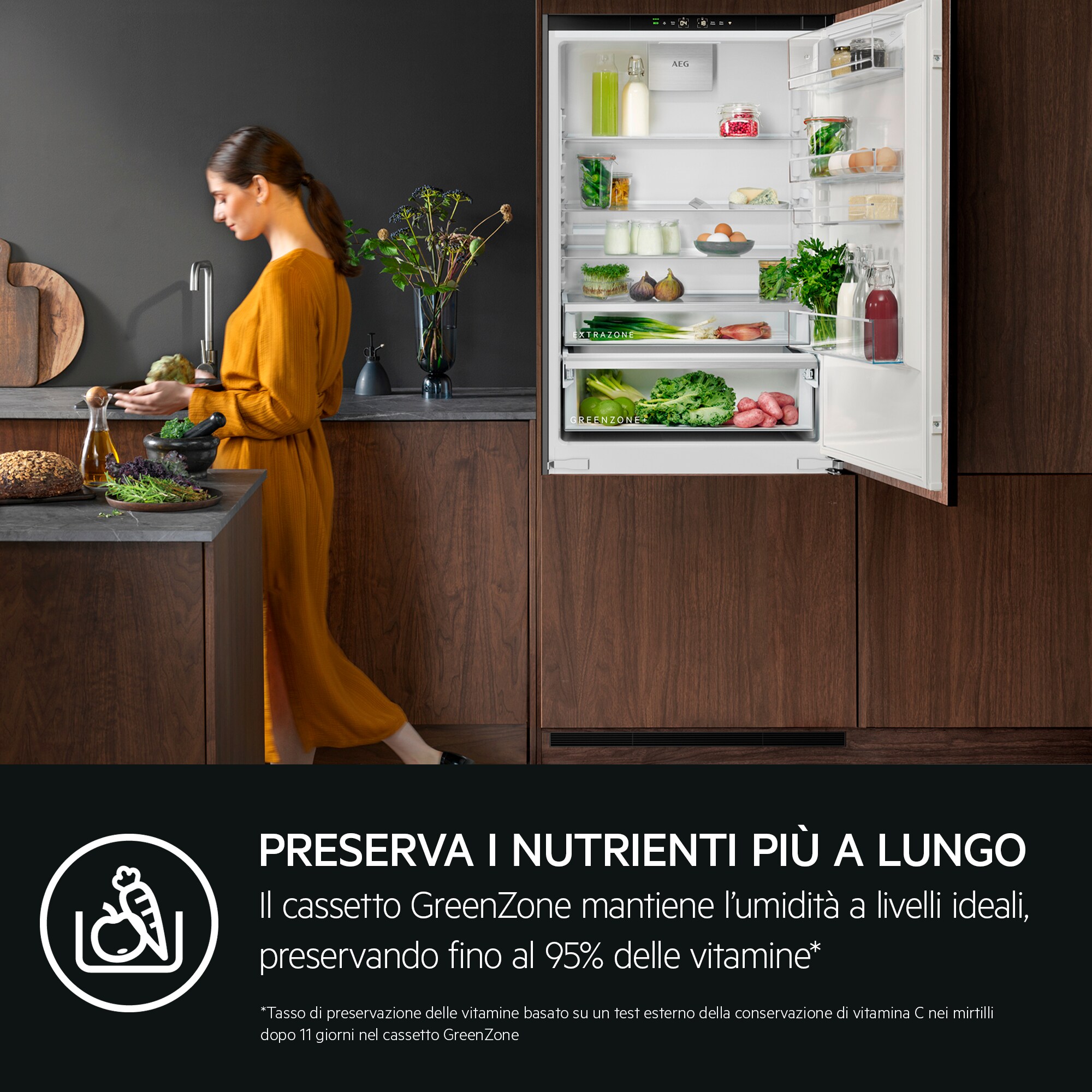 AEG - Frigocongelatori da incasso - NSC8M191DS