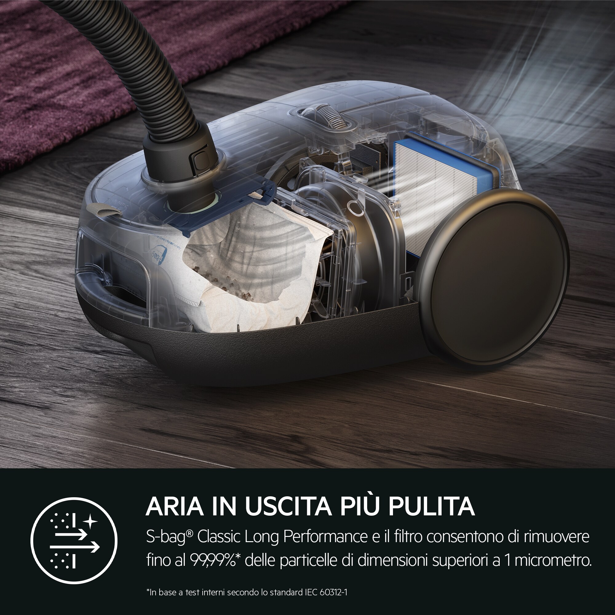 AEG - Aspirapolvere con sacco - AB61C1OKO