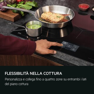 AEG ASMM01 Taglierina Per Insalata E Verdure Per Robot Da Cucina Serie KM3 (come KM 3200), Nero