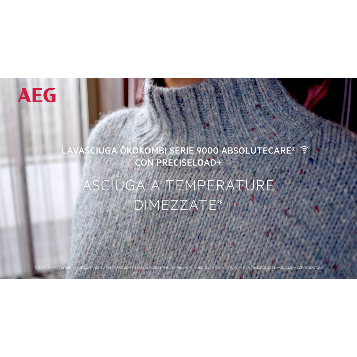 AEG - Lavasciuga a libera installazione - LWR9C166IAB
