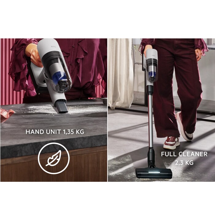 Ultra-light yet powerful, a versatile cleaner ready for every room