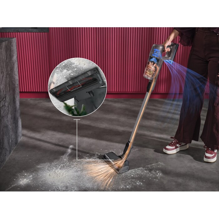 High-performance nozzle. For immaculate, dust-free hard floors