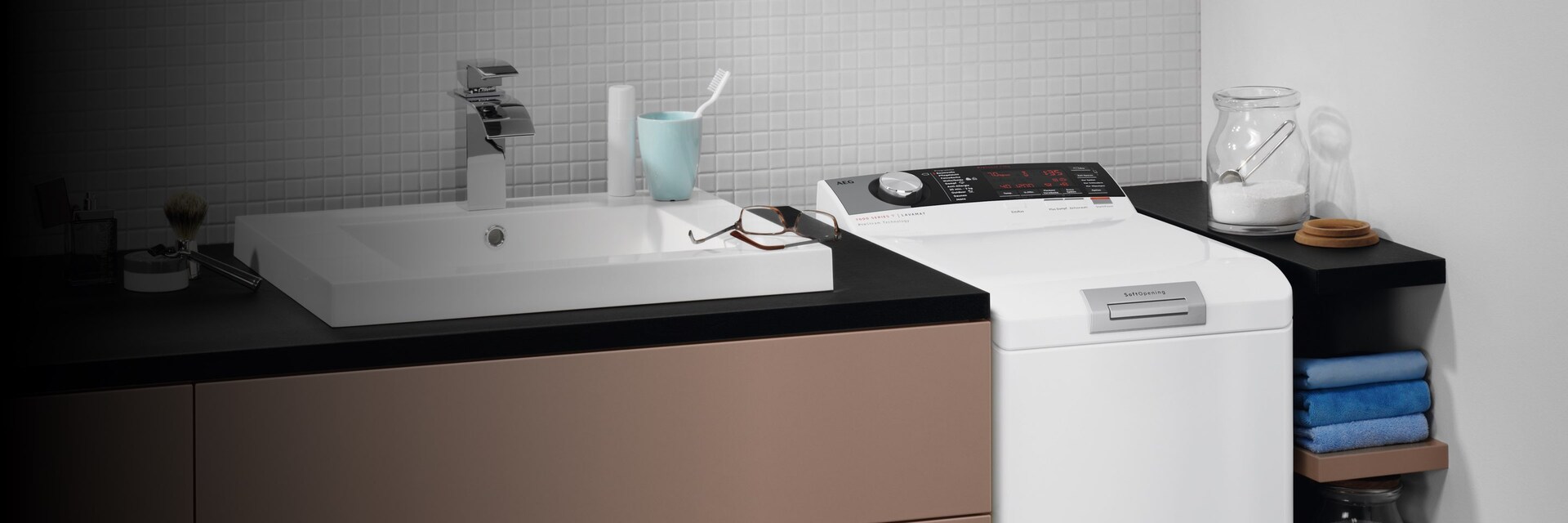 aeg top loaded washing machine