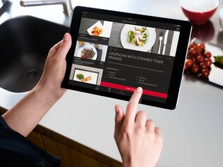 Scelta di una ricetta sull'app My AEG
