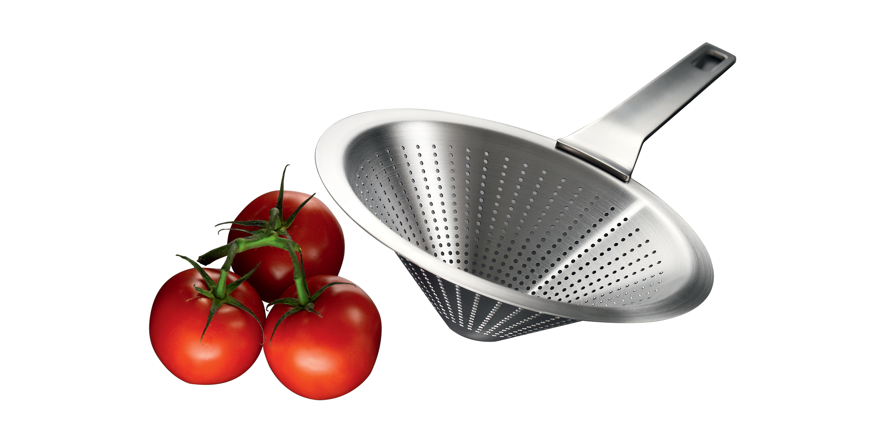 Un colino Chinois della Mastery Collection e pomodori a grappolo