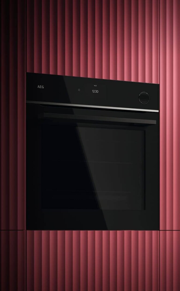 Un forno in cucina.