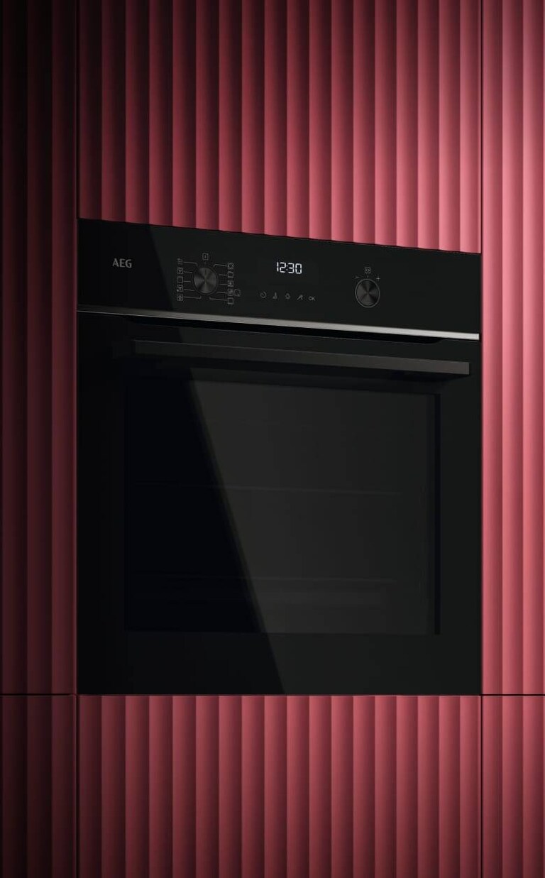 Un forno in cucina.