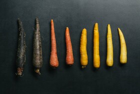 Carote dal colore diverso