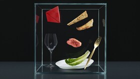 Uno schema che mostra gli elementi di un pasto gustoso