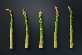 Asparagi in fila